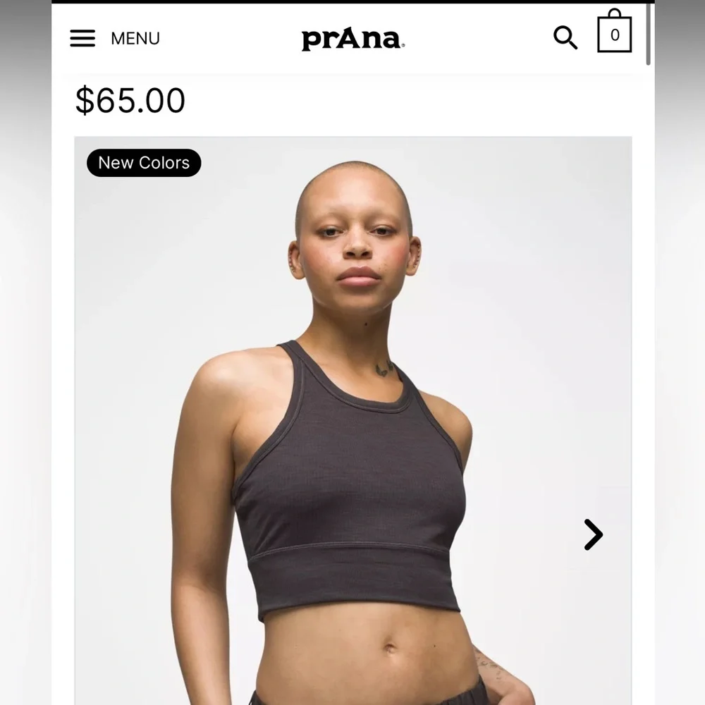 NWT- PRANA- Becksa™ Bralette- Heathered Maroon-‎ XL - Picture 4 of 16